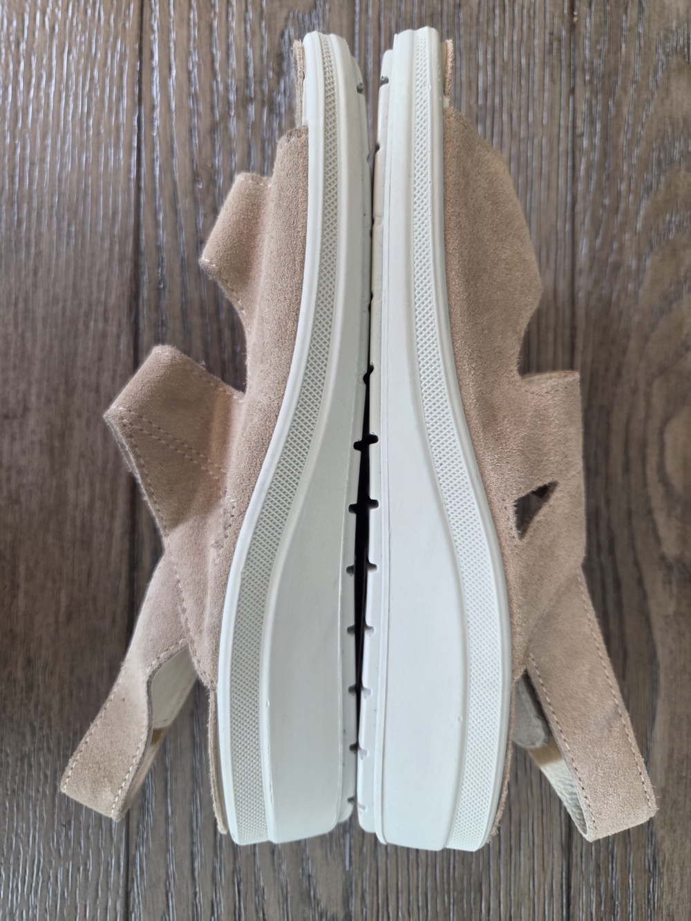Grünland DABY Beige Suede Comfort Sandals NWT - Picture 7 of 8